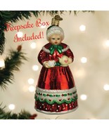 Mrs. Claus Old World Christmas Blown Glass Collectible Holiday Ornament - £23.48 GBP
