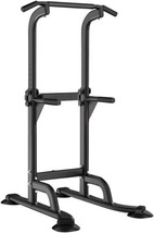 SogesHome Power Tower Pull Up Bar and Dip Station Adjustable Height Dip ... - £287.61 GBP