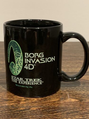 Borg Invasion 4D Star Trek The Experience Mug 2004 Star Trek The Next Generation - $29.09