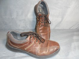 Clark&#39;s Collection With Soft Cushion  Men&#39;s Shoes Size 12M Brown Lace Up - £11.02 GBP