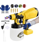 Cordless Paint Sprayer for Dewalt 20V Max Battery, Brushless HVLP Spray ... - €58,12 EUR