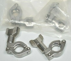 Lot of 4 Cherry Burrell &amp; ASL 1/2&quot; Stainless Sanitary Clamp 13MHHS-1/2 - £25.68 GBP