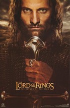 The Lord Of The Rings Poster  The Return Of The King Aragorn - $17.99
