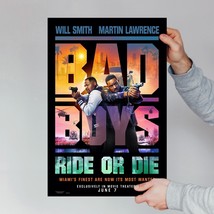 Bad Boys: Ride Or Die Movie Poster Will Smith 2024 Film Wall Art Room Decor - £8.66 GBP+