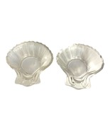 Pair of Antique EAPG Clear Glass Shell Dishes – Indiana Tumbler & Goblet Co. – E - $577.60 MXN