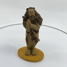 Cowardly lion figure Wizard of oz 1988 Franklin Mint MGM Vintage HAS small FLAWS - £10.01 GBP