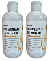 2 Pack Norwegian Salmon Oil for Dogs Omega 3 Fish Oil Itchy Skin Coat He... - $19.79