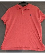 Polo Ralph Lauren Custom Slim Fit Shirt Pink Heather Men’s Size Large Po... - $27.34 CAD
