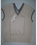Dokotoo Women New V Neck Sleeveless Sweater Vest Business Casual Pullover Size M - $14.80
