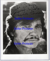 Charles Bronson Actor - Hand Signed Autograph 8x10 Photo &quot;The Dirty Dozen&quot; - £37.36 GBP