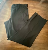 Men&#39;s DKNY Black Dress Pants with Pockets Size 38x34 - £21.70 GBP