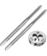 Uxcell 3Pcs Tap And Die Set, Metric M3 X 0.5 Thread Taps &amp; Round Die, Ta... - $663.90 MXN