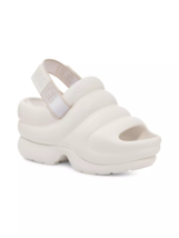 Ugg Aww Yeah Slingback Platform Bright White Women&#39;s Sandals - £72.40 GBP