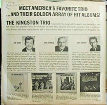 The Kingston Trio-Close-Up-LP-1961-VG+ - £3.95 GBP