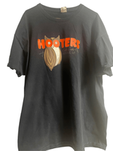 Fruit Of The Loom Hooters Men&#39;s Black Salt Lake City Short Sleeve T-Shirt 2XL - $18.70