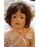 1980s German Ceramic doll Ges Gesch, reproduction from a Kestner  17&quot; - $118.79
