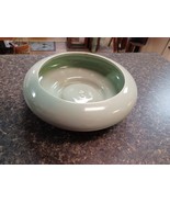 Vintage Flying Saucer Planter Green Cookson Pottery CP USA 22 Round Pottery - €21,31 EUR