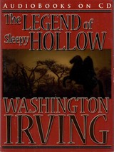 The legend of sleepy hollow audiobook on cd Washington Irving - £5.65 GBP