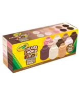 Crayola Colors of The World ~ Washable Paint ~ 10 Count ~ 2 Oz.  ~ Skin ... - $35.08 CAD