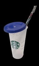 New Starbucks Confetti Color Changing Cup Rainbow Straw Pride Summer 2020 - £14.68 GBP