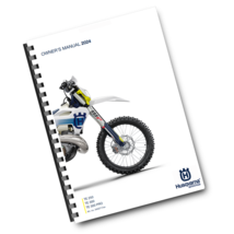 HUSQVARNA 2024 - TE 250 300 PRO - OWNERS MANUAL - REPRINTED COMB BOUND - €21,69 EUR