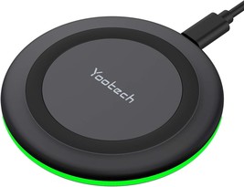 Wireless Charger 10W Max Fast Wireless Charging Pad Compatible with 15 1... - £25.65 GBP