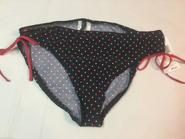 NWT Nautica Navy Blue Red White Womens Swimsuit Bikini Bottom Size 10 $50 - £14.15 GBP