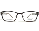 Float Kids Eyeglasses Frames K51 BRN Brown Striped Cat Eye Full Rim 47-1... - $55.88