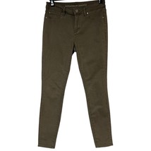 Articles of Society Jeans Sarah Skinny Blackmore Khaki Chino Uniform SZ 28 Logo - $15.20