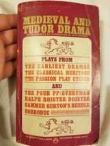 Medieval And Tudor Drama Book John Gassner 1963 60s 1960s Vintage Play - £7.27 GBP