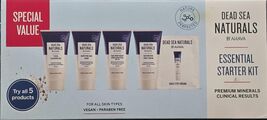 Dead Sea Naturals By AHAVA Essential Skin Care 5pc Starter Kit, All Skin... - $341.73 MXN