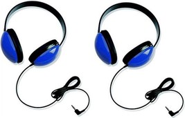 Califone 2800-BL Listening First Stereo Headphones (Pack of 2), Blue - $36.49