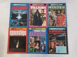Lot Of 6 Starlog Photo Guidebooks Sf Heroes Villains Weapons Spaceships &amp; More [ - £125.82 GBP