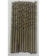Lot 10 x No.37 HSS High Speed Steel Drill Bit Straight Shank Qty. 10  2.... - $23.48 CAD