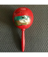 Vintage 80s Mexican Folk Musical Rattle Instrument Maraca Mexico Cozumel... - $25.07 CAD