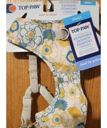 Brand New Top Paw Adjustable Fashion Comfort Harness Small Yellow Blue F... - $7.89
