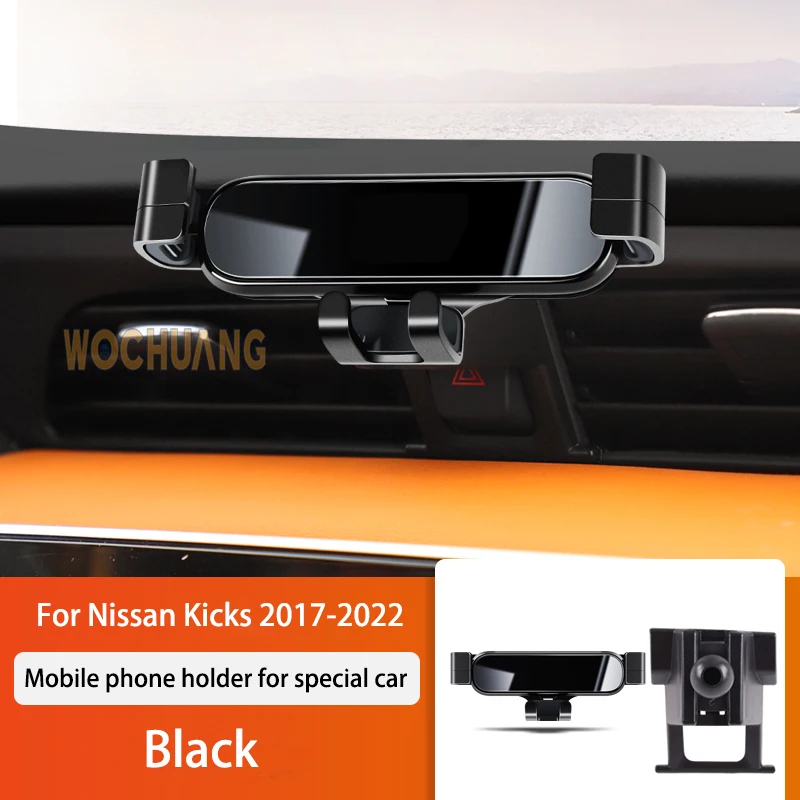 Car Mobile Phone Holder For Nissan Kicks 2017-2022 360 Degree Rotating GPS - £16.02 GBP