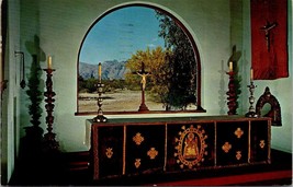 1961 St Philips in the Hills Episcopal church Tucson Az Postcard interior alter - £6.21 GBP