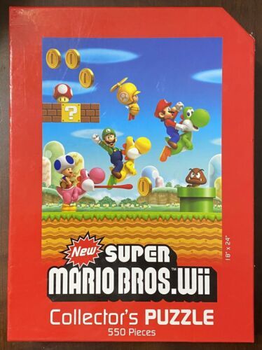 Primary image for USAopoly Nintendo Super Mario Brothers Wii Puzzle 550 Pcs Complete & Excellent