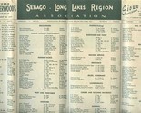 Sebago Long Lakes Region of Maine Association Brochure 1960&#39;s - $17.82