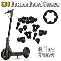 18x Bottom Board Screws Ninebot Max G30 Scooter Battery Cover Torq Secur... - $148.18 MXN