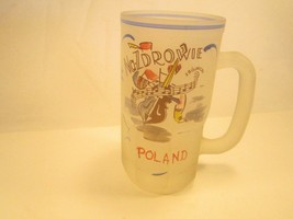 12 oz Coffee Mug Tea Cup Tumbler NAZDROWIE POLAND [Y3A3] - $23.04
