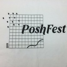 Gildan Soft Style Womens PoshFest 2019 Poshmark Phoenix T-shirt White Size Large - £15.70 GBP