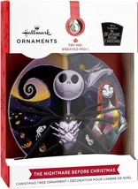 Hallmark Nightmare Before Christmas Jack &amp; Sally LIGHT UP Ornament NEW - $19.99