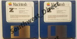 Vintage Apple Macintosh Zterm Software V1.0.1 &amp; V1.1b7 on 2 Brand New 800k Disks - £12.01 GBP