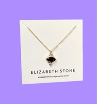 Elizabeth Stone Gemstone Eye Pendant Necklace New With Tags Msrp $70 - £38.98 GBP