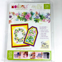 See Ds Lattice Vine Collections Morsels Flower Butterfly Leaves Stamps 34 Pieces - £15.17 GBP