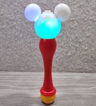 Disney Parks MICKEY MOUSE Glow Bubble Blower Wand Icon Light Up Toy ~ Te... - £13.59 GBP