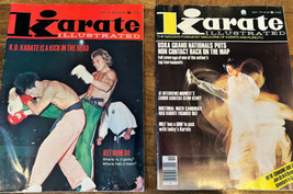 Lot of 2 KARATE ILLUSTRATED Magazine Jan 1975 Nov 1976 No Label - $9.59