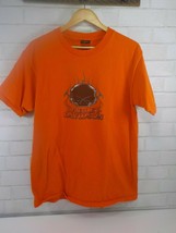 Men&#39;s Size L Orange New Orleans Harley Davidson T-Shirt - £12.11 GBP